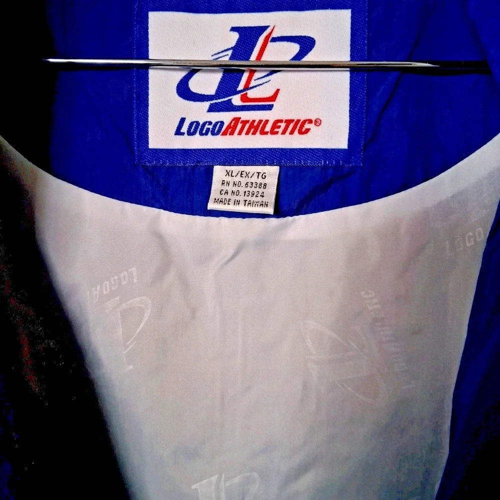 NOS Vintage 90s Indianapolis Colts Logo Athletic Full Zip Windbreaker Men's XL